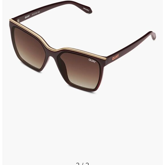 QUAY Australia level Up Shield Sunglasses NWT - Picture 2 of 9